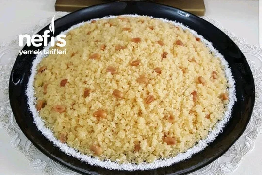 Kinoa helvası: kitapçığın 22. sayfasındaki yemek görseli